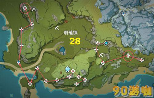 原神琉璃袋采集地点在哪？琉璃袋获取路线全览